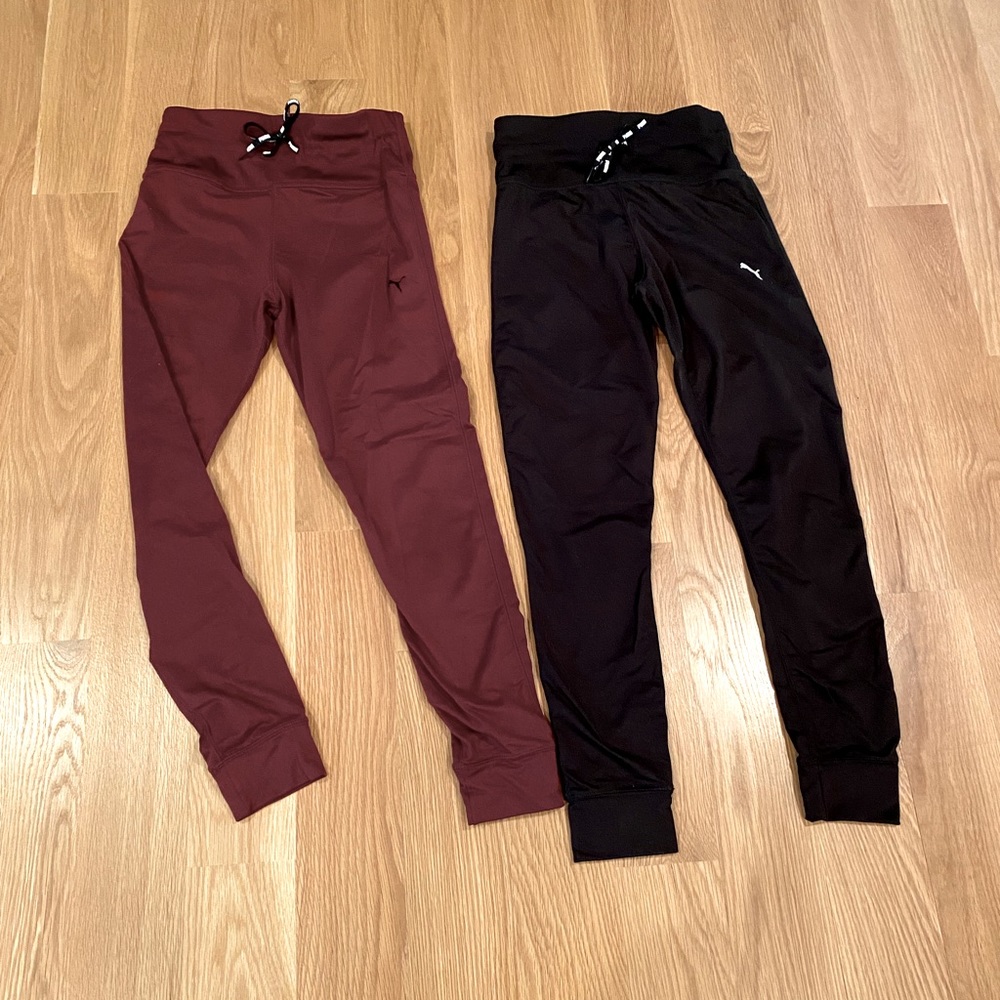 Set of 2 Puma jogger leggings